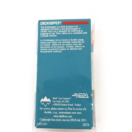 Rebel Crickhopper Ultralight, złoto, 2,6 g wobler #11678