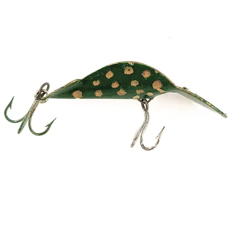 Buck Perry Spoonplug, biały/zielony/niebieski, 10 g błystka wahadłowa #11700