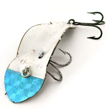 Buck Perry Spoonplug, biały/zielony/niebieski, 10 g błystka wahadłowa #11700