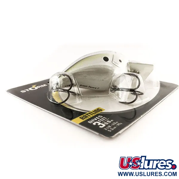 Storm Arashi Rattling Square 3, Niebieski Srebrny Shad, 14 g wobler #11708