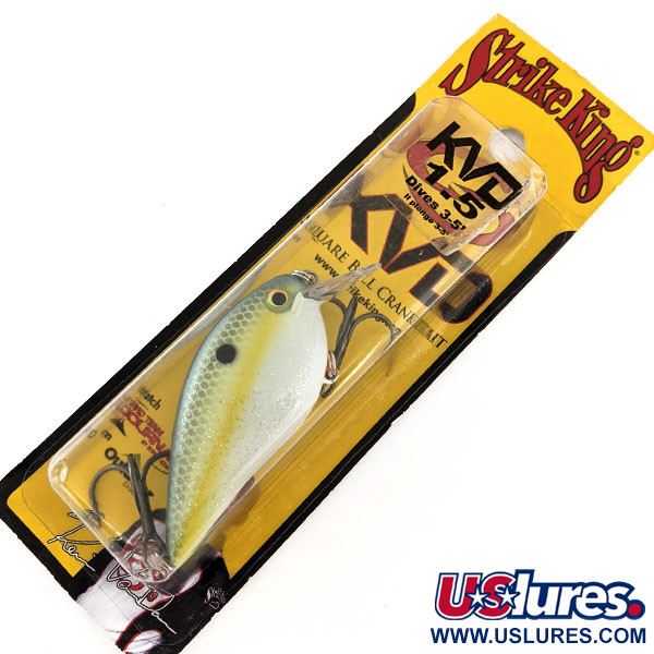  Strike King KVD 1.5 Hard Knock square bill, Sexy Shad, 9,5 g wobler #11711