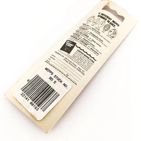 Mepps Aglia 0, srebro, 2,5 g błystka obrotowa #11761