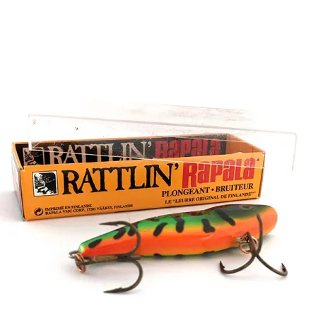 Rapala Rattl'n Rap 07, FT (Ognisty Tygrys), 16 g wobler #11775