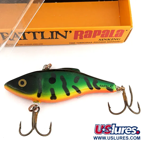 Rapala Rattl'n Rap 07, FT (Ognisty Tygrys), 16 g wobler #11775