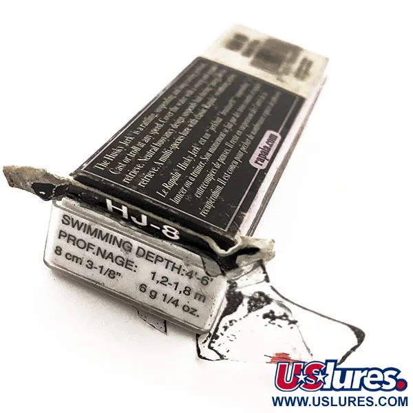 Rapala Husky Jerk 8, srebrny niebieski, 6 g wobler #11789