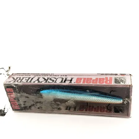 Rapala Husky Jerk 8, srebrny niebieski, 6 g wobler #11789