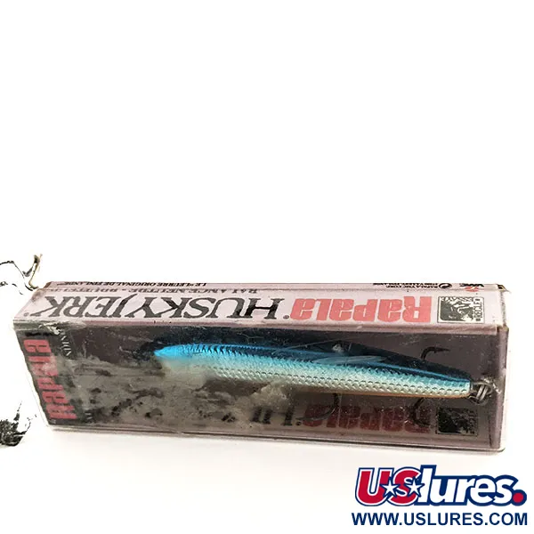 Rapala Husky Jerk 8, srebrny niebieski, 6 g wobler #11789