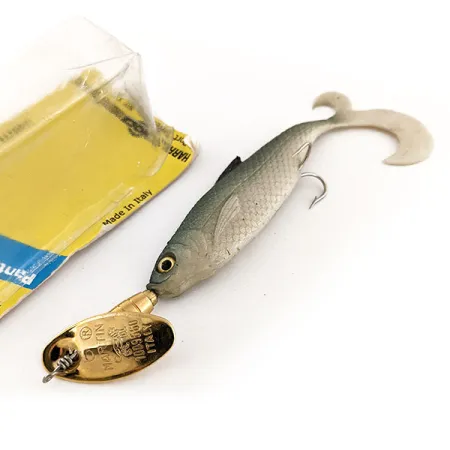 Panther Martin 6 Double Trouble z gumową rybką, złoto, 14 g błystka obrotowa #11826