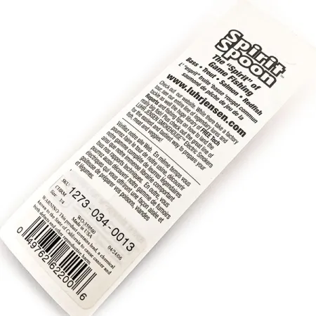 Luhr Jensen Spirit Spoon, nikiel, 21 g błystka wahadłowa #17468