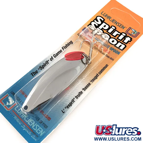 Luhr Jensen Spirit Spoon, nikiel, 21 g błystka wahadłowa #17468