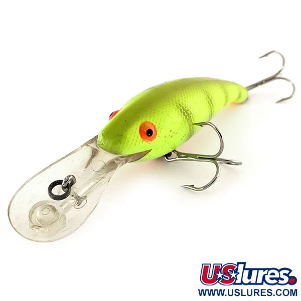 Cotton Cordell Wally Diver Magnum UV (świeci w ultrafiolecie), Chartreuse, 21 g wobler #11872