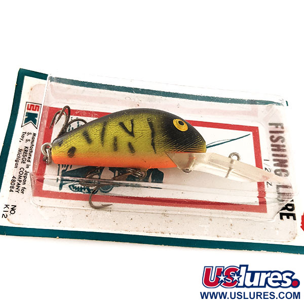  Kmart Kresge #K12, Fire Tiger (Ognisty Tygrys), 14 g wobler #11892