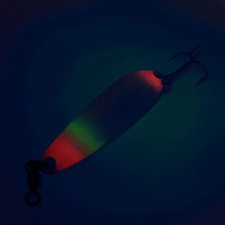 Luhr Jensen Krocodile DIE #3 UV (świeci w ultrafiolecie), różowa perła, 10 g błystka wahadłowa #11894