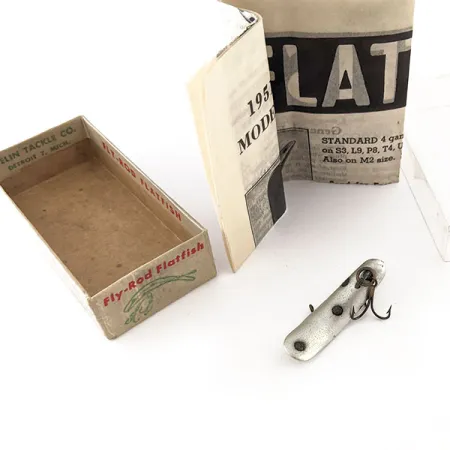 Flatfish F4 Helin Tackle, SL (srebrny), 1,4 g wobler #11911