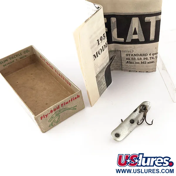 Flatfish F4 Helin Tackle, SL (srebrny), 1,4 g wobler #11911