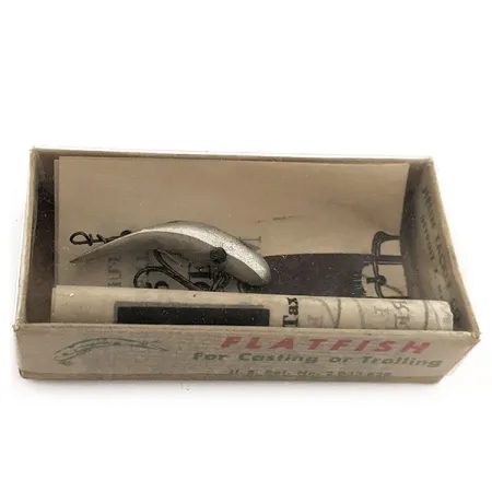 Flatfish F4 Helin Tackle, SL (srebrny), 1,4 g wobler #11911