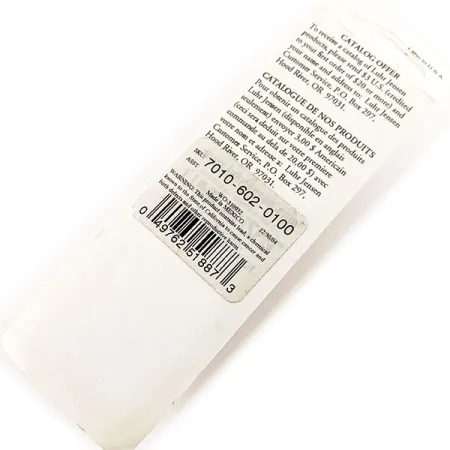 P.J.POP Luhr Jensen drewniany, ręcznie robiony, Perłowy/czerwony, 17 g wobler #11935