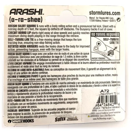 Storm Arashi Silent Square 5, 18 g wobler #11951