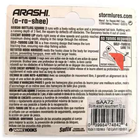 Storm Arashi Rattling Square 3, 14 g wobler #11952