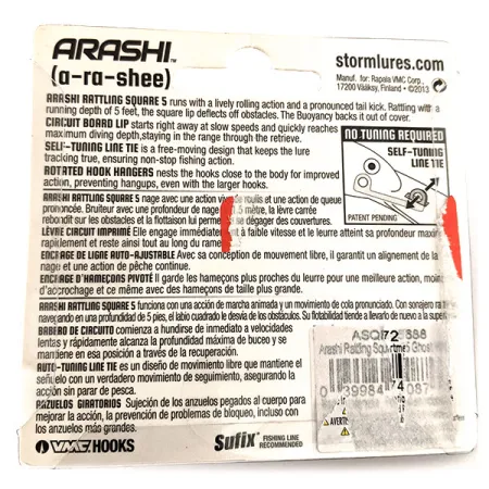 Storm Arashi Rattling Square 5, Duch, 18 g wobler #11953