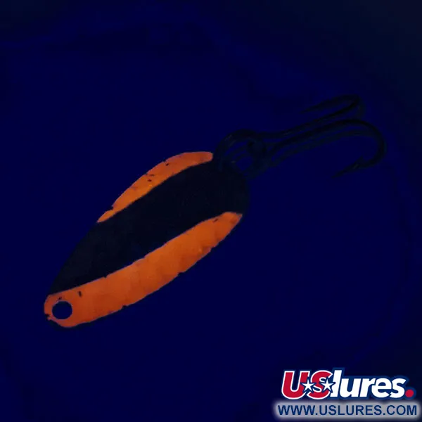  Nebco FlashBait 466​ UV (świeci w ultrafiolecie), nikiel młotkowany/czerwony, 1 g błystka wahadłowa #12115