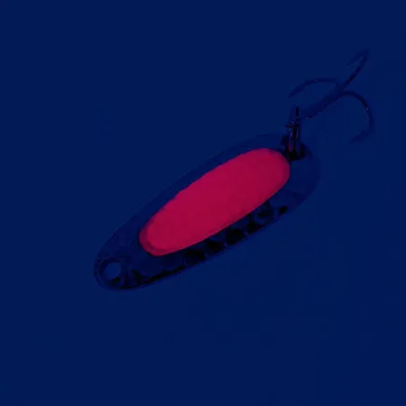 Nebco Pixee, nikiel/malinowy, 4,5 g błystka wahadłowa #12188