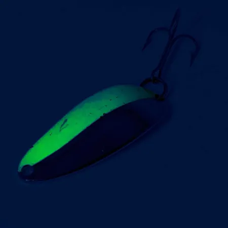 Seneca Little Cleo (Hula Girl), zielony/nikiel, 10 g błystka wahadłowa #12189