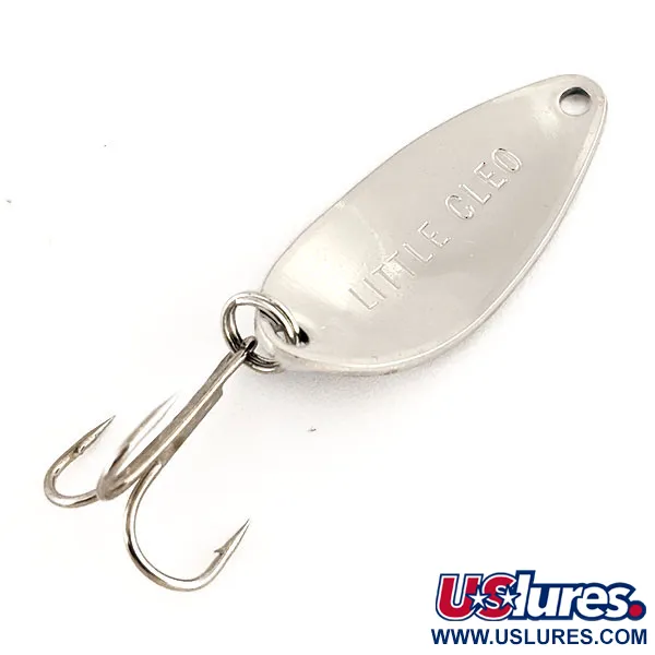  Little Cleo Seneca, nikiel/niebieski, 4 g błystka wahadłowa #12196