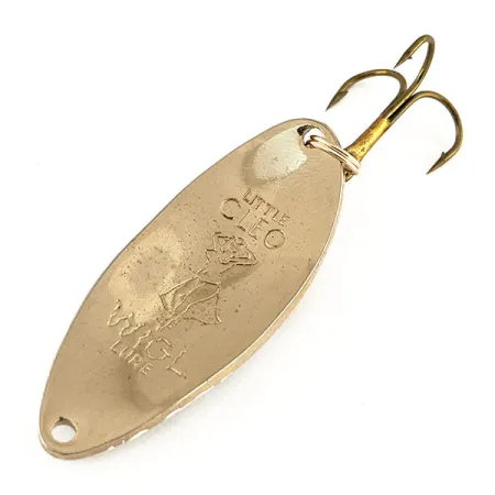 Seneca Little Cleo (Hula Girl), złoty/biały/czarny, 18 g błystka wahadłowa #12219