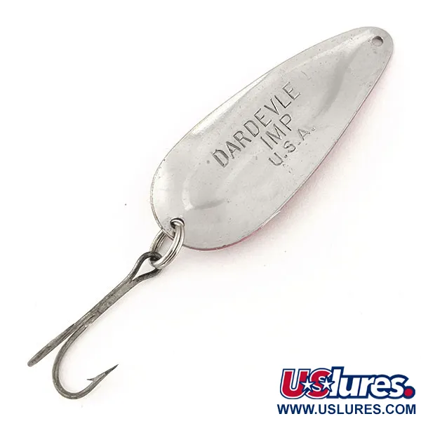 Eppinger Dardevle Imp, czerwony/biały/nikiel, 11 g błystka wahadłowa #12230