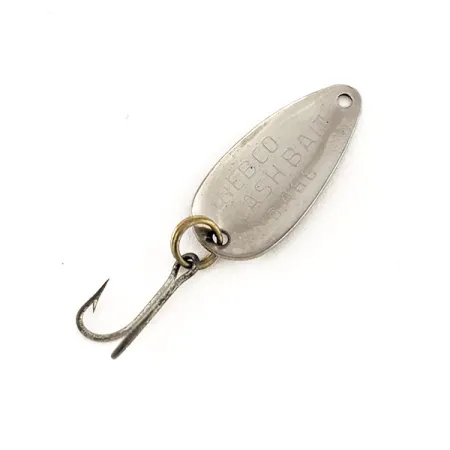 Nebco Flashbait 466, Czarny/Biały/Nikiel, 1 g błystka wahadłowa #12249