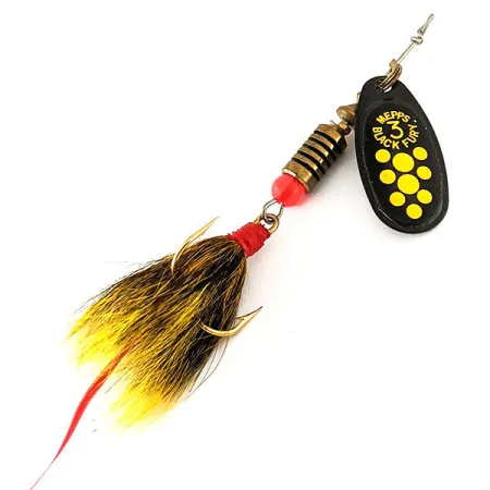 Mepps Black Fury 3 Dressed (z ogona wiewiórki)