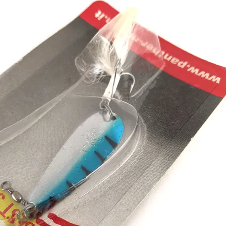 Panther Martin Svizzero Siluro con Penna Mare, nikiel/niebieski, 4 g błystka wahadłowa #12333