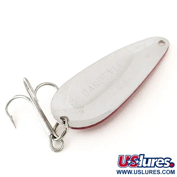 Eppinger Dardevle Imp, czerwony/biały/nikiel, 11 g błystka wahadłowa #12374