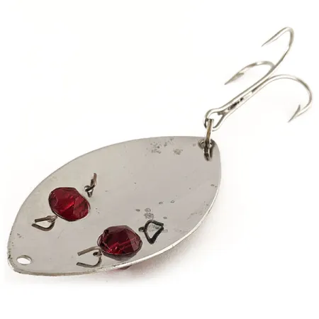 Lucky Strike Gold Red Flash, nikiel/czerwone oczy, 21 g błystka wahadłowa #12383