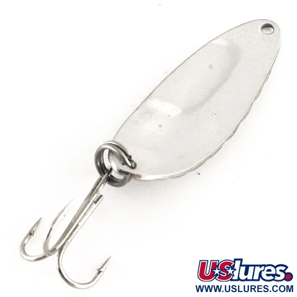 Acme Little Cleo, nikiel/zielony, 9 g błystka wahadłowa #12399