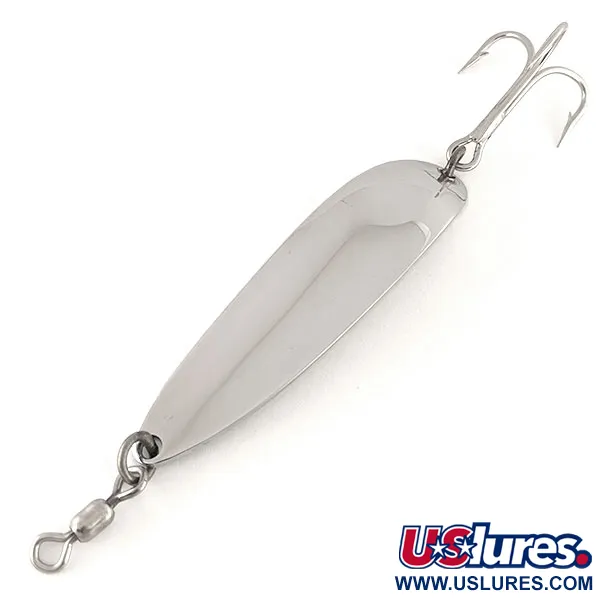 Luhr Jensen Krocodile DIE #5, nikiel, 28 g błystka wahadłowa #12436