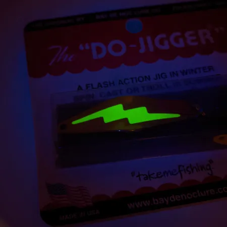 Bay de Noc Do-Jigger #3 Wahadłówka, Nickel Yellow UV, 9g, #24560