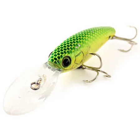 Cotton Cordell Deep Minnow UV (świeci w ultrafiolecie), Chartreuse, 7 g wobler #12459