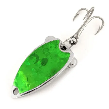 Fish Itt First Lure Double Dancer, zielony/nikiel, 7 g błystka wahadłowa #12500