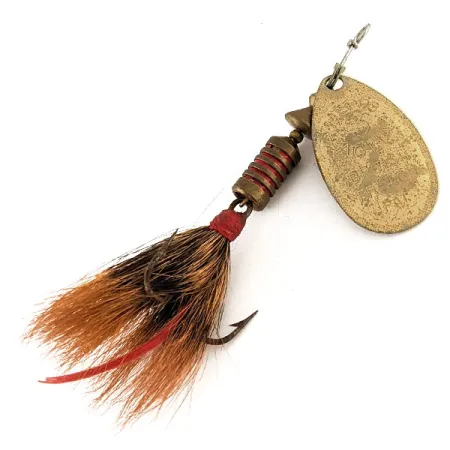 Mepps Aglia 3 dressed (z ogona wiewiórki) model z lat 1970-tych