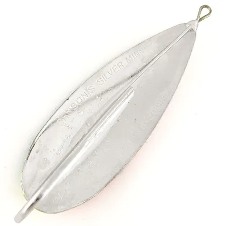 Błystka antyzaczepowa Johnson Silver Minnow UV (świeci w ultrafiolecie), Fire Tiger (Ognisty Tygrys), 28 g błystka wahadłowa #12517