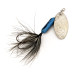 Yakima Bait Worden’s Original Rooster Tail, srebrny/niebieski, 3,54 g błystka obrotowa #12547