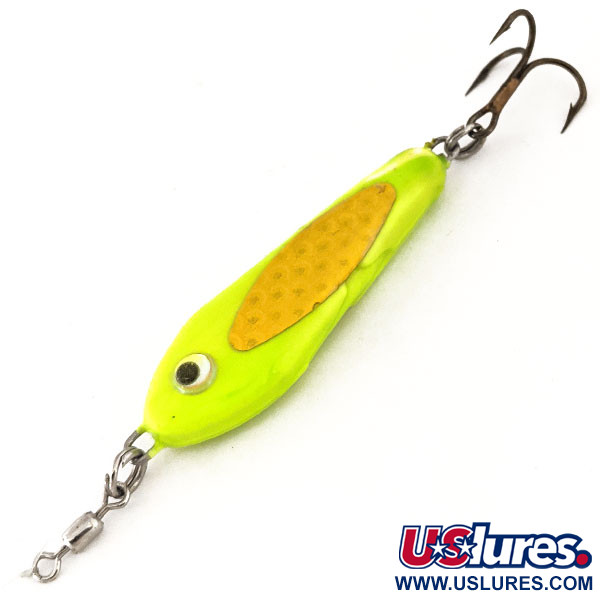 Other Bubba-Baits Zig Zag Spoon, pilker, Chartreuse, 25 g błystka wahadłowa #12572