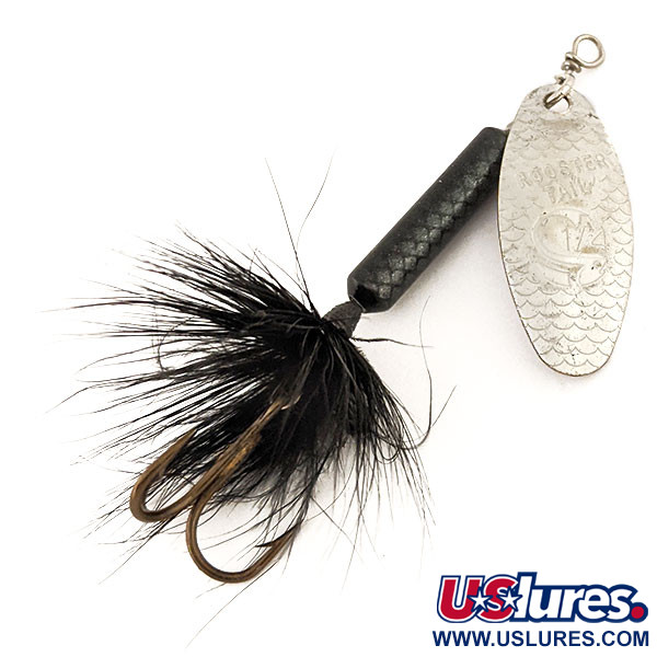 Yakima Bait Worden’s Original Rooster Tail, srebrny/czarny, 7 g błystka obrotowa #12629