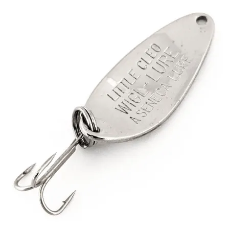 Little Cleo Seneca, nikiel/niebieski, 7 g błystka wahadłowa #12646