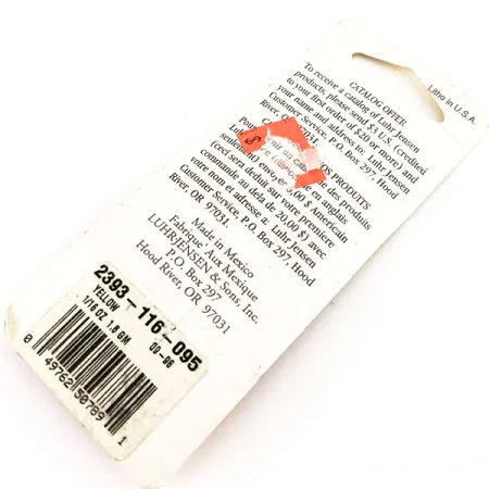 ​Luhr Jensen Hot Tail, Chrom/żółty, 1,8 g błystka obrotowa #15664