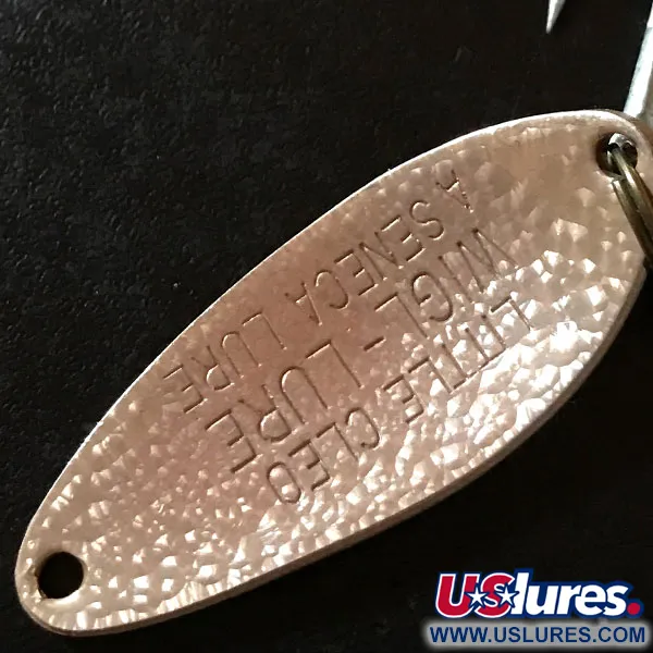 Seneca Little Cleo Crystal, Crystal (złote łuski, potłuczone szkło) - rzadki kolor, 7 g błystka wahadłowa #12711