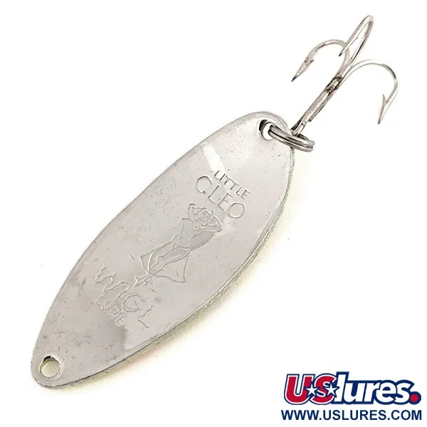  ​Little Cleo Seneca UV (świeci w ultrafiolecie), Żółty/czerwony/chrom, 14 g błystka wahadłowa #15692