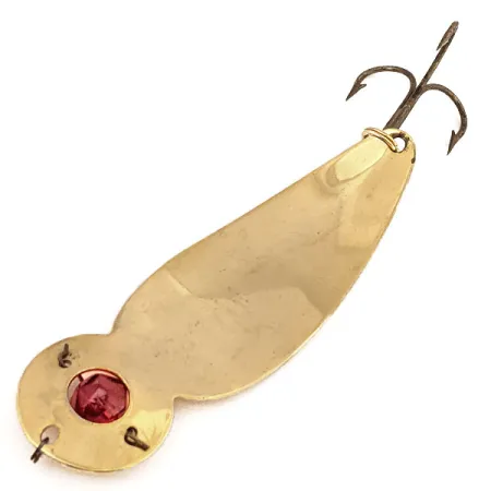 One Eye Wiggler Lucky Strike, złoto/czerwone oko, 28 g błystka wahadłowa #12773